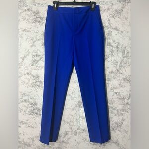 Zara Women's Bright Blue Straight Leg Pants
